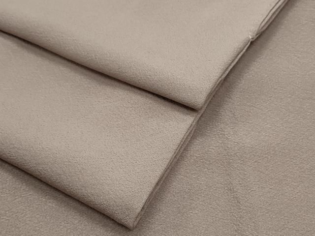 平和屋着物●上質な色無地 鳩羽鼠色 正絹 CAAX3127th