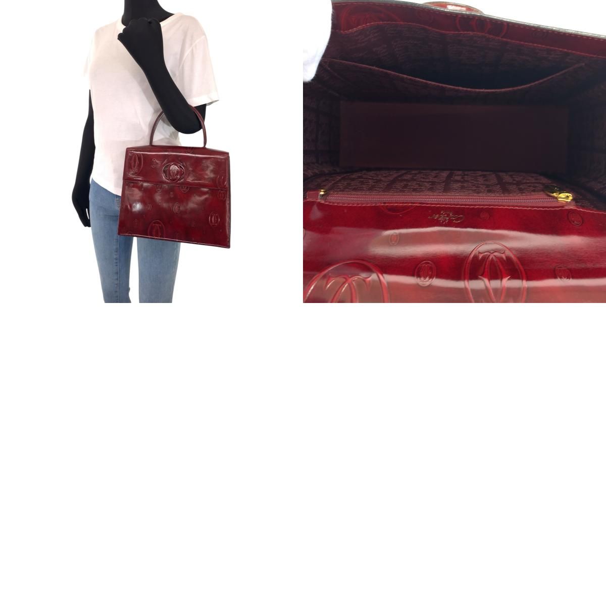 CARTIER カルティエ ヴィンテージ ハッピーバースデー レッド 赤 