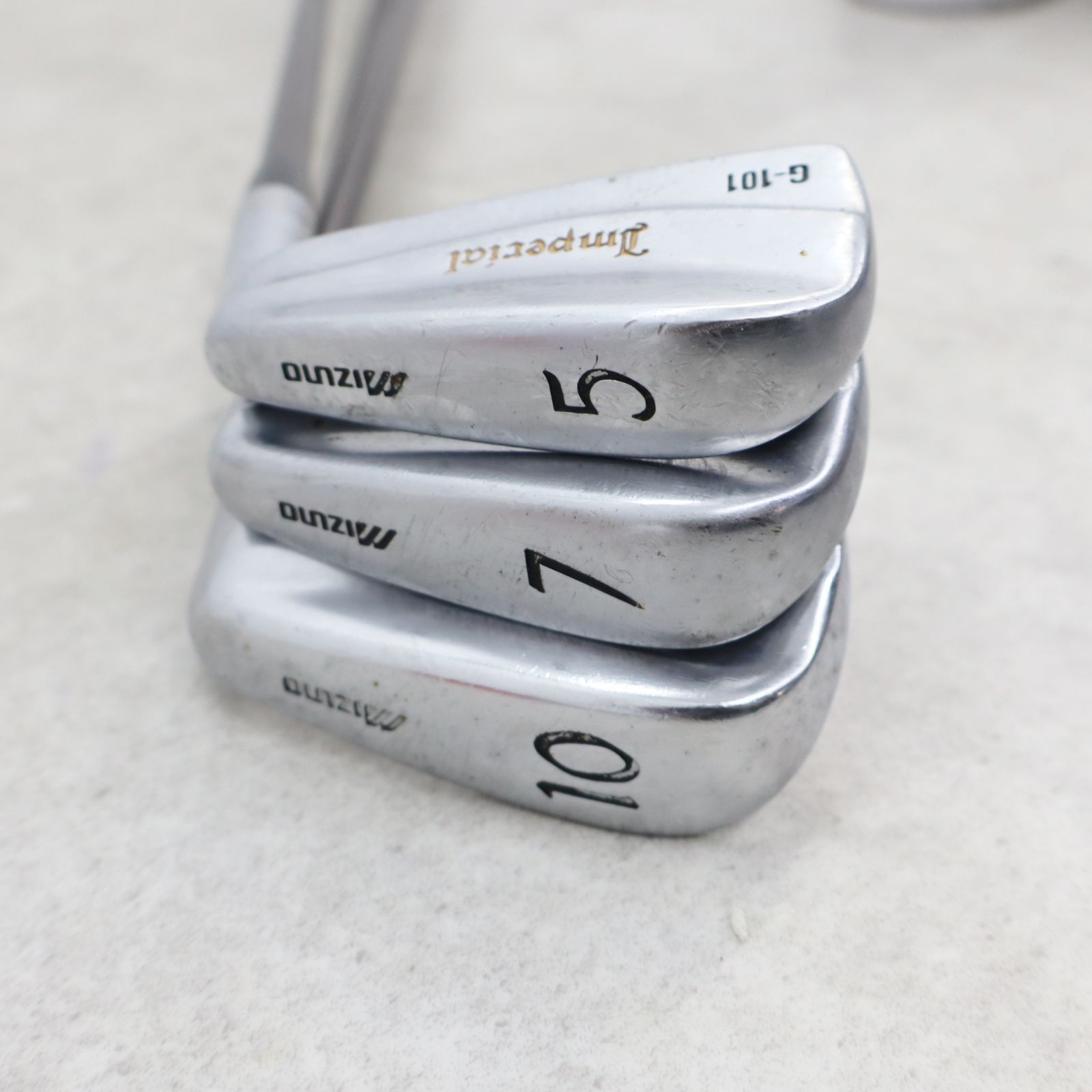 ▽アイアン ｜3本まとめ アイアン｜Mizuno ミズノ Imperial G