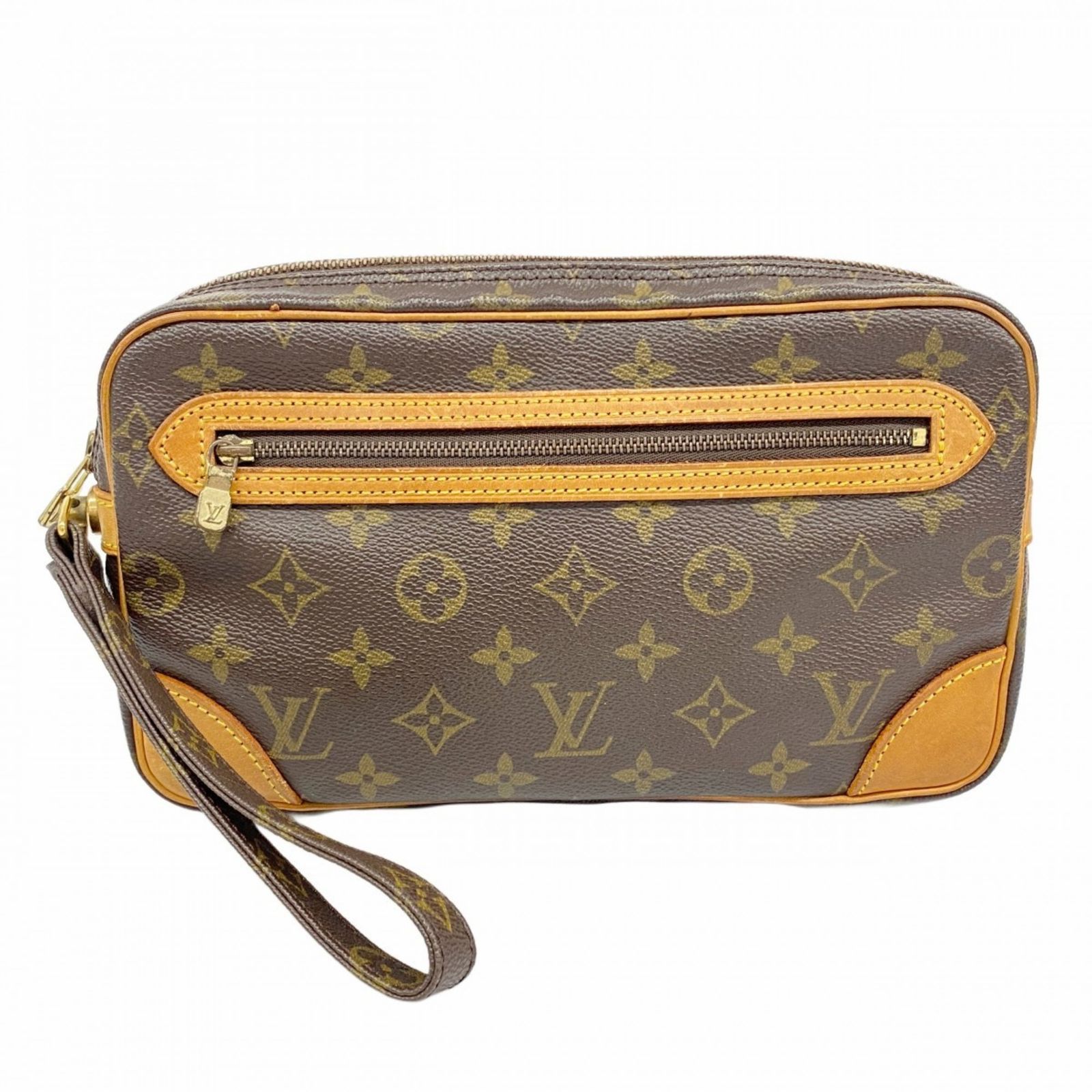 ルイヴィトン　クラッチバッグ　マルリードラゴンヌGM モノグラム　ブラウン ルイ・ヴィトン(Louis Vuitton) ルイ・ヴィトン クラッチバッグ