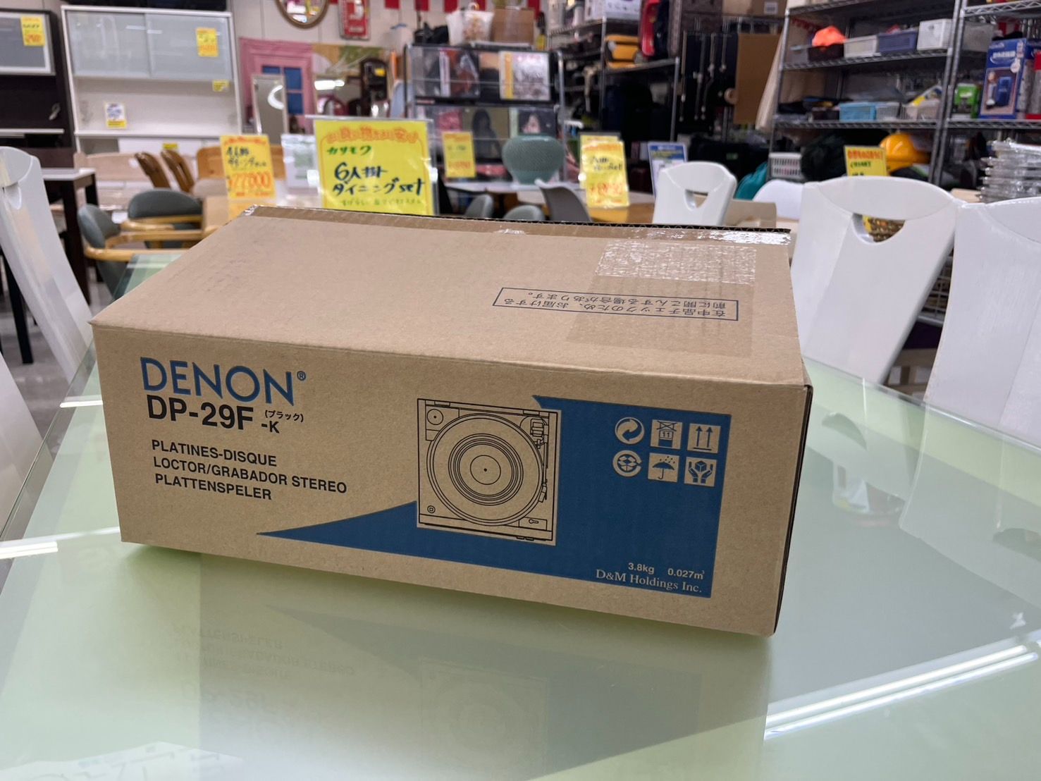 ♥ DENON デノン アナログレコードプレーヤー ターンテーブル DP-29F-K