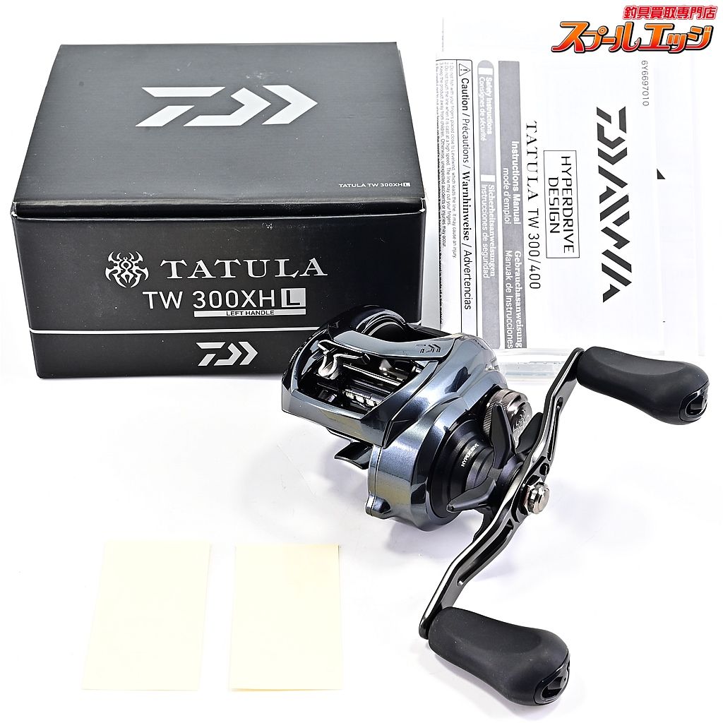 【美品】ダイワ TATULA TW 300XHL 左ハンドルリール ダイワ タトゥーラ TW 300XHL 左ハンドル 釣具（フィッシング