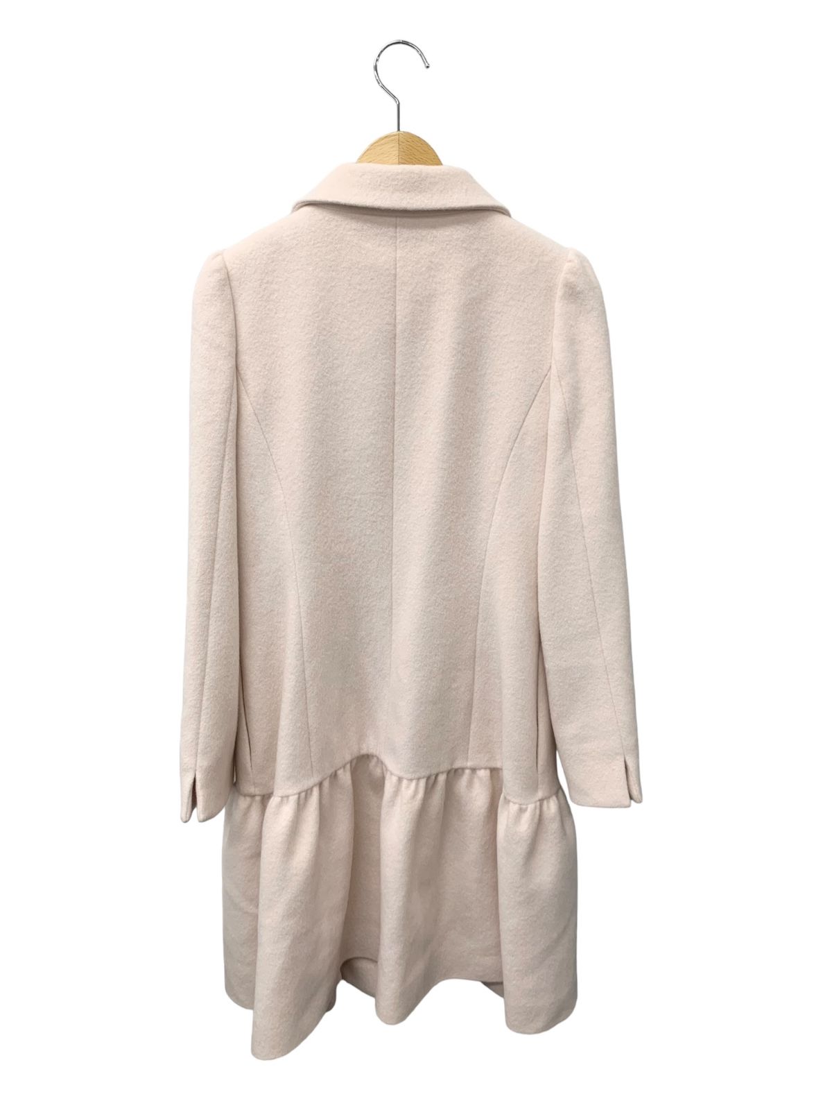 エムズグレイシー 429524 コート 38 ピンク フラワーボタン