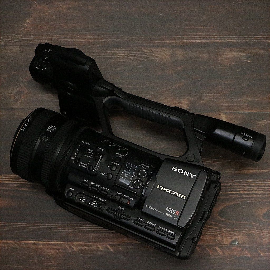 Sony HXR-NX5R NXCAMカムコーダー アワーズメーター167×10h 6219