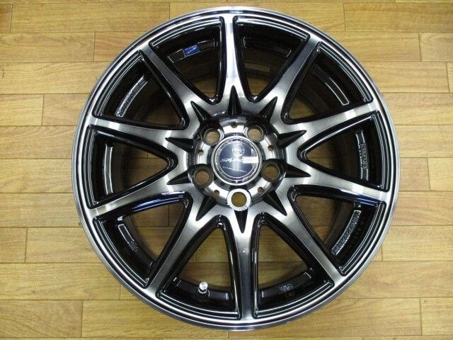 スマック ラヴィーネ 6.5J-15 5H100 45 プリウス カローラスポーツなど ホイール 4本 32 大和店