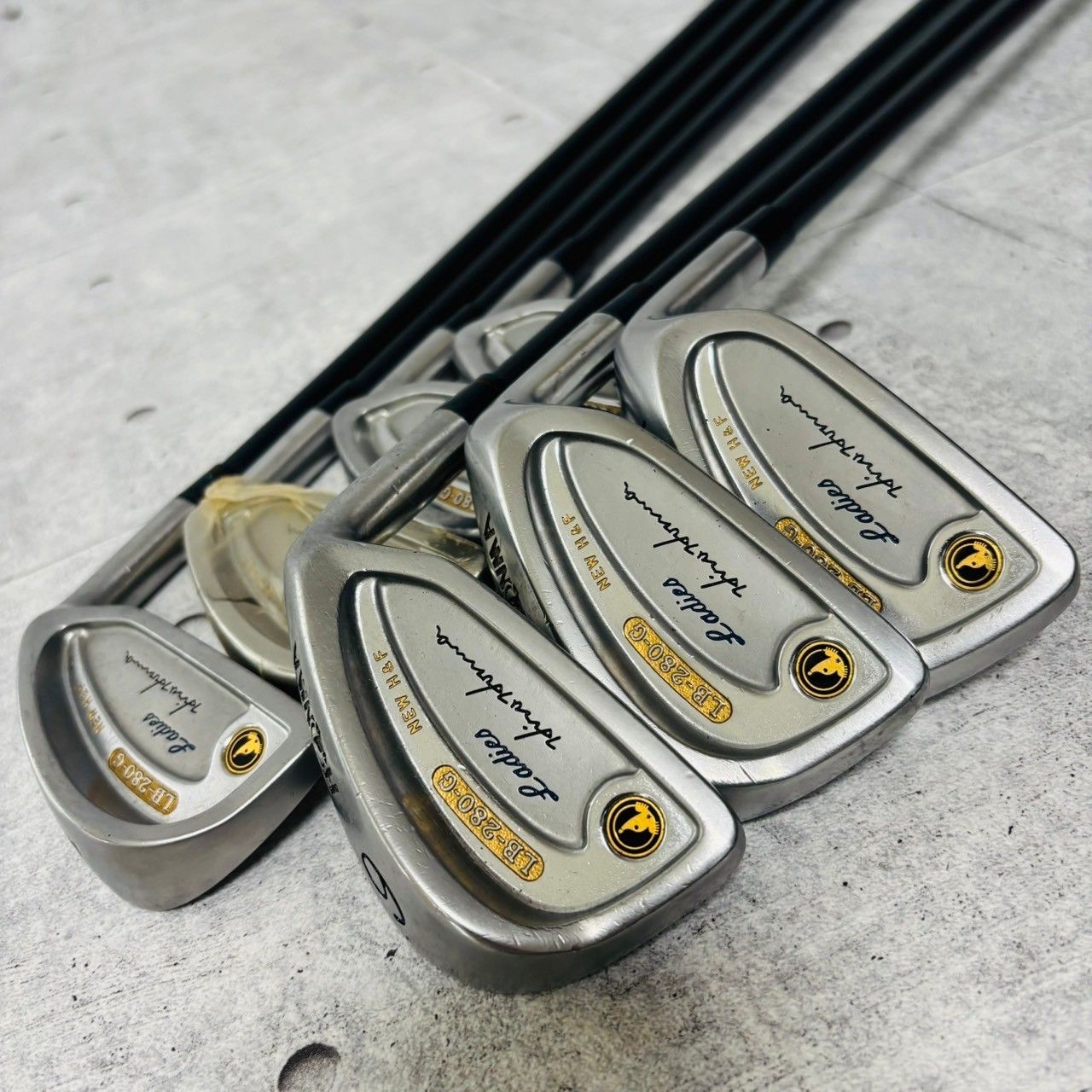 稀少名器！３星★★★！レディースHONMA　LB-280アイアン９本セット　L 稀少名器！3星！レディースHONMA LB-280アイアン9本セット L