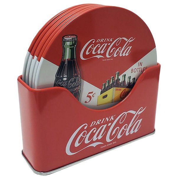 コカコーラ coca-cola 実使用 看板 約30cm 鉄製 - 雑貨