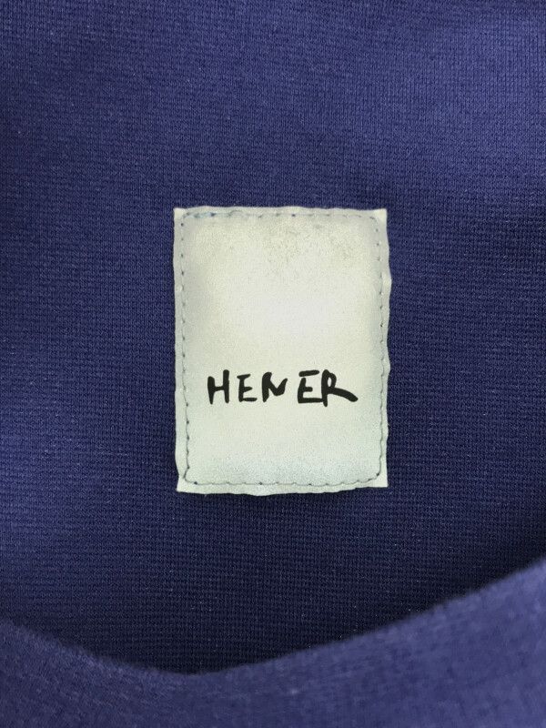 HENER ヘンナー オーバーサイズTシャツ ブルー F - メルカリ