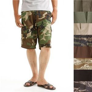 アメリカ軍 BDU カーゴ ショートパンツ Mサイズ オリーブ 米軍 US軍 ミリタリーパンツ 軍モノ 迷彩服 ショーツ