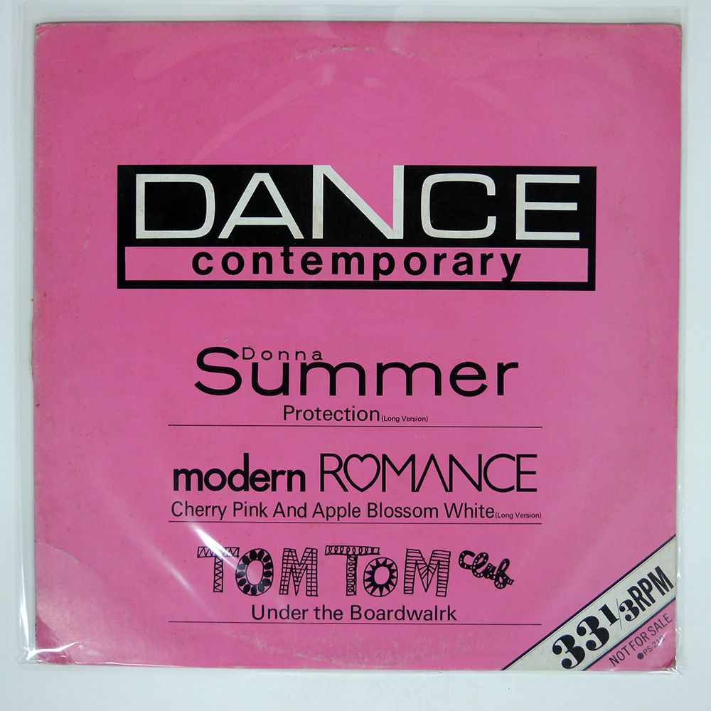 盤 DONNA SUMMER MODERN ROMANCE TOM TOM CLUB|PROTECTION | CHERRY PINK AND APPLE BLOSSOM WHITE|WARNER BROS.-PIONEER PS219
