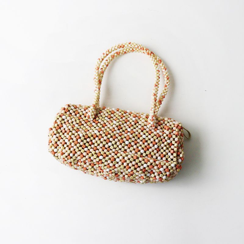 アンテプリマ　パーティーバッグ　ビーズ装飾　ベージュ アンテプリマ パーティーバッグ ビーズ装飾 ベージュ 2025年最新