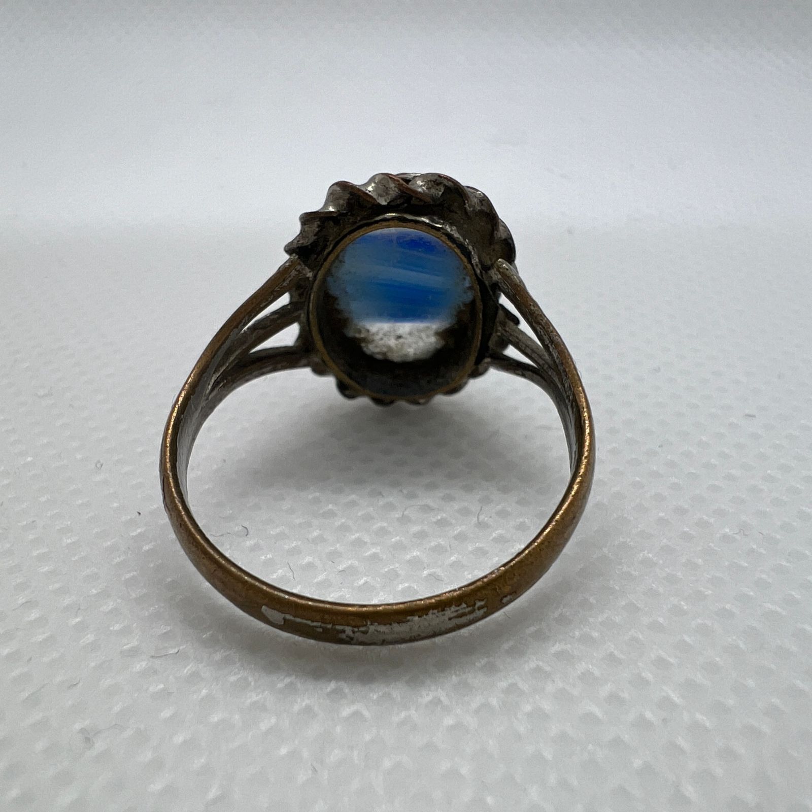 指輪 リング 白 青 水色 20号 インディアンジュエリー アクセサリー  