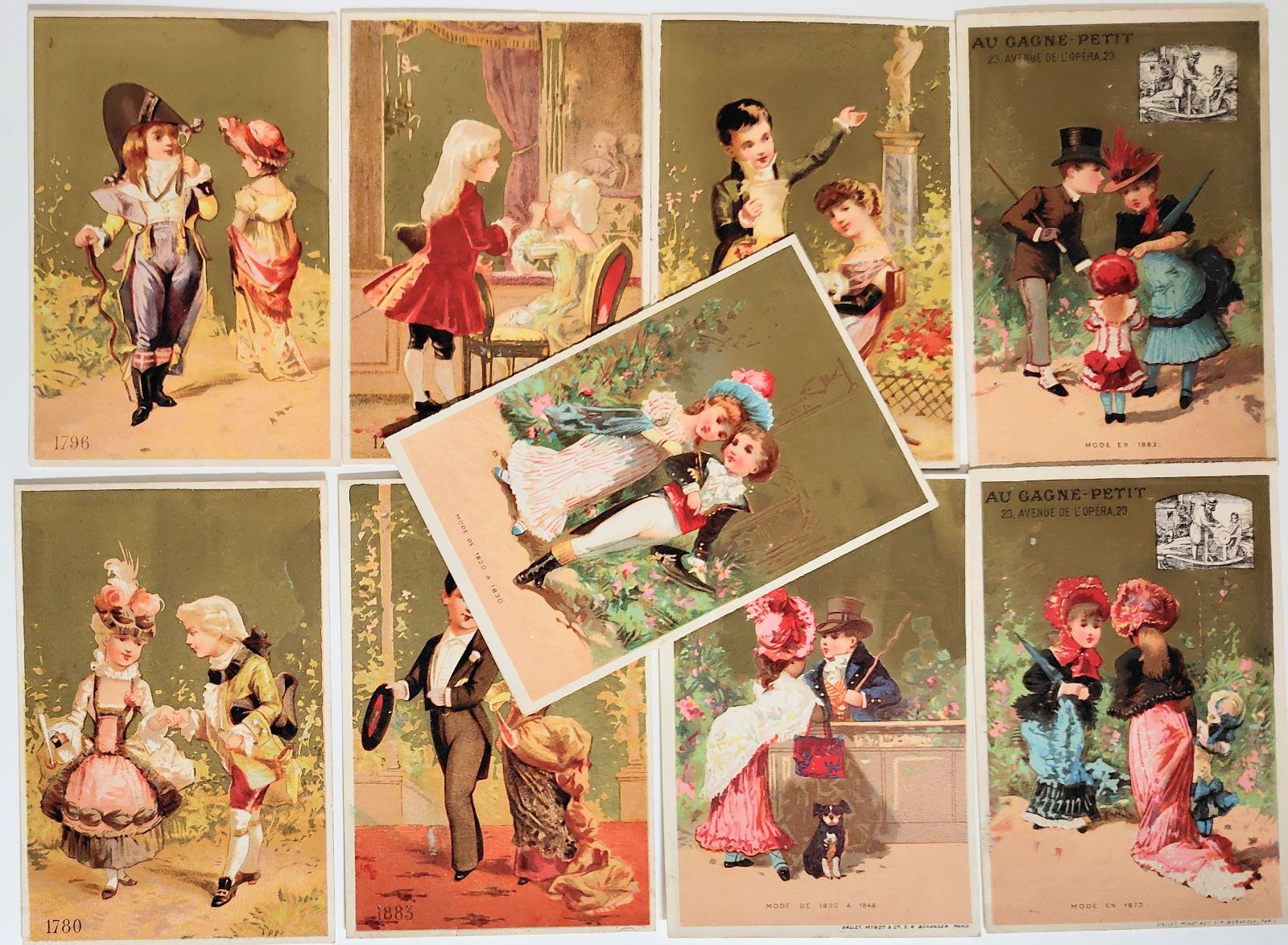 フランス フランス アンティーク クロモカード クロモス ヴィンテージ