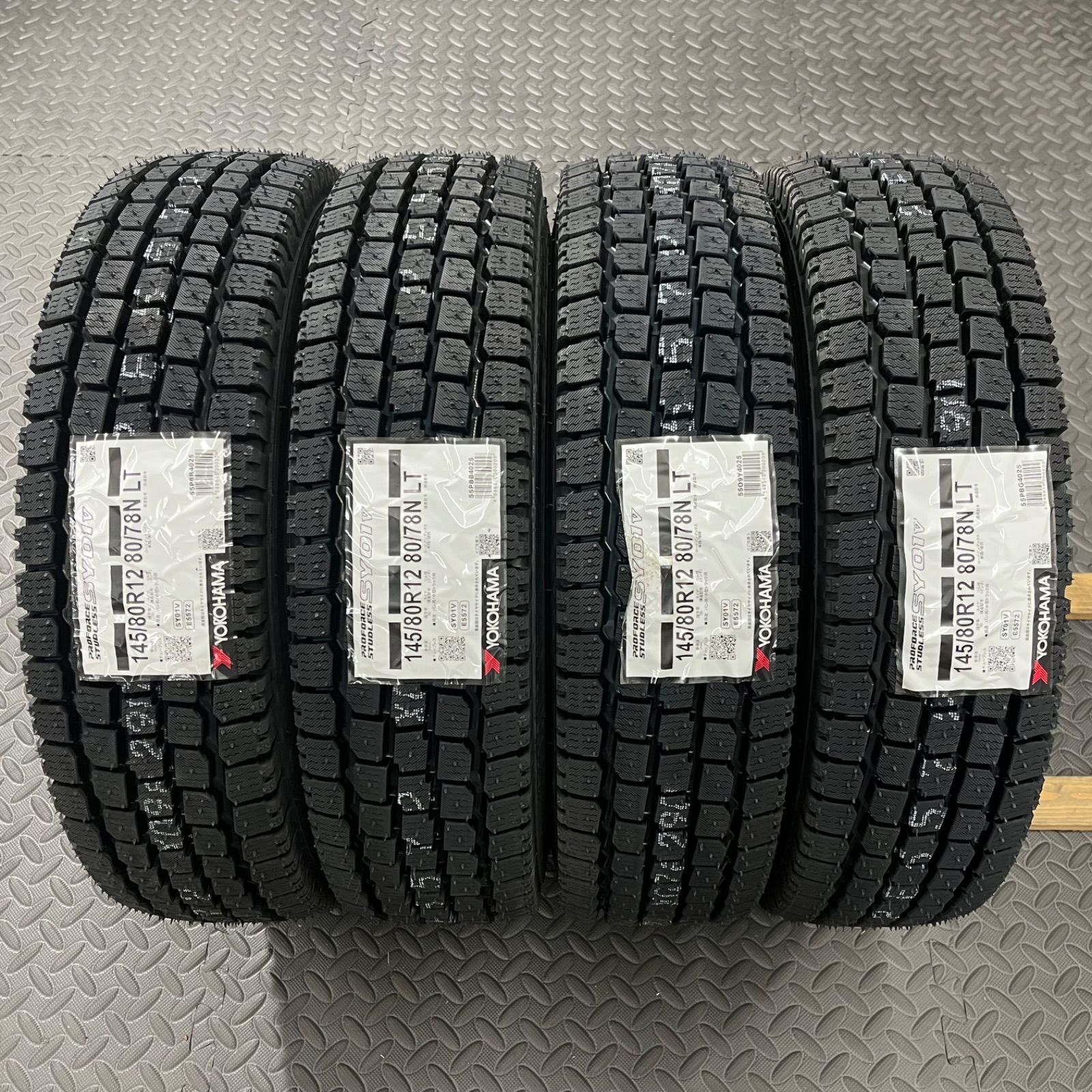 25年製 タイヤ 145|80R12 80|78N LT ヨコハマ SY01V ホンダ アクティ スタッドレスタイヤ 冬タイヤ 1110Y WWW_BUZ-MARSEILLE_FR