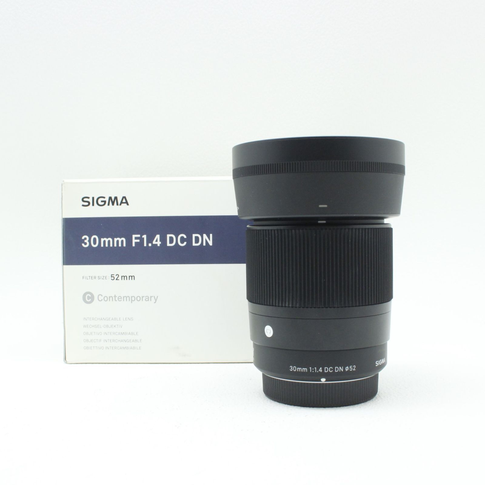 【セール】SIGMA 30mm F1.4 マイクロフォーサーズ用 元箱あり美品 SIGMA 30mm F1.4 DC DN | Contemporary マイクロフォーサーズ用
