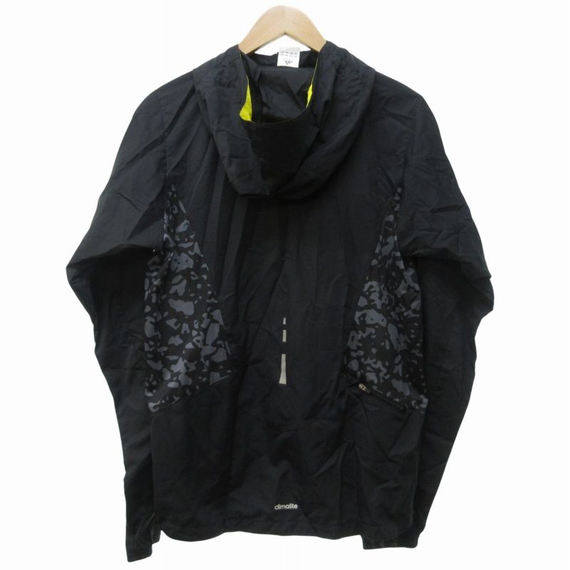 adidas フード付きウィンドブレーカー M 黒 セットアップ 楽天市場