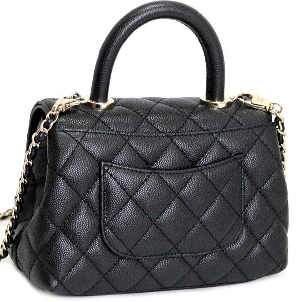 極美品 シャネル CHANEL マトラッセ ココハンドルXXS 2WAYバッグ 
