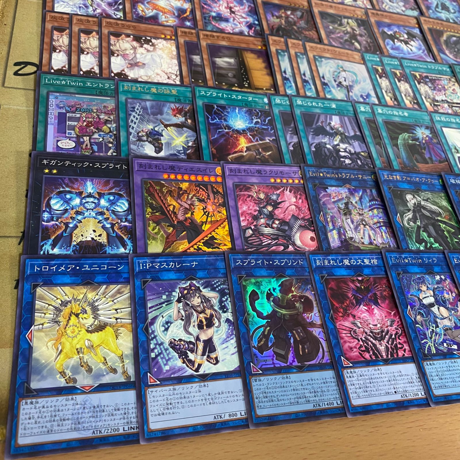 遊戯王 イビルツイン 本格構築 デッキ デモンスミス 光なき影 ア