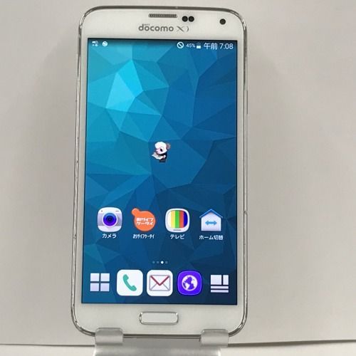 GALAXY S5 SC-04F docomo シマリーホワイト 送料無料 本体 n06733