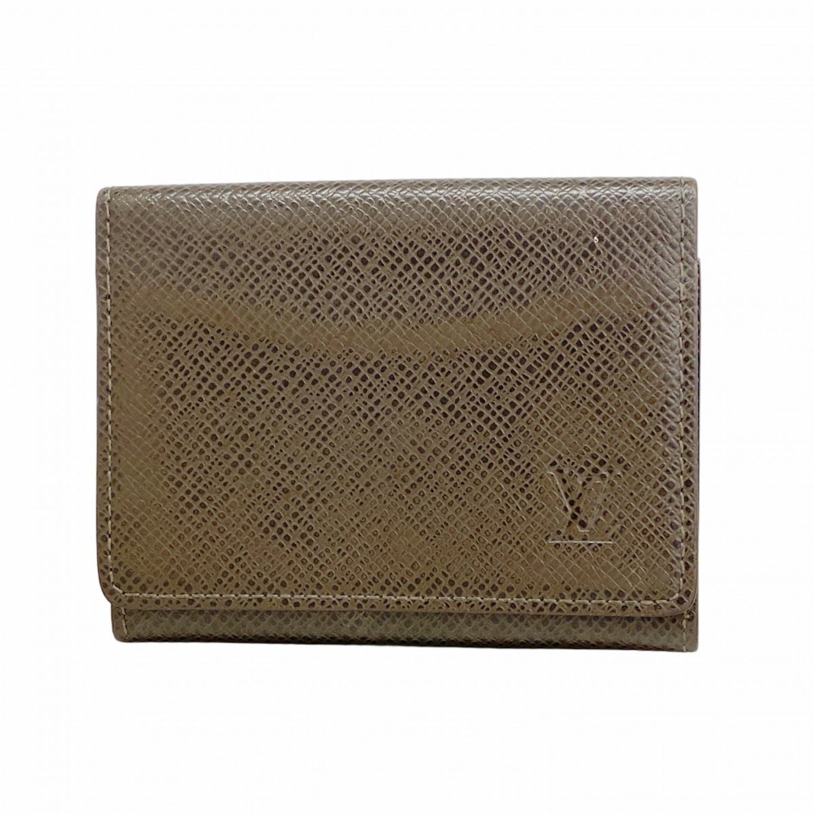 ルイ ヴィトン Louis Vuitton ルイ ヴィトン 名刺入れ タイガ アンヴェロップカルトドゥヴィジット M30928 グリズリメンズ