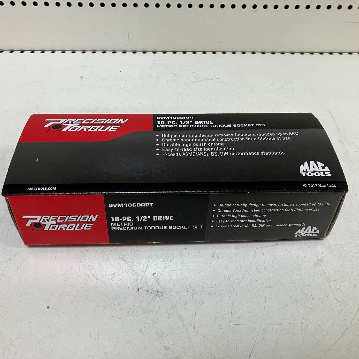 ЗЗMAC TOOLS マック 1/2inc 10-19mm 10PC ソケットセット ホルダー 外  