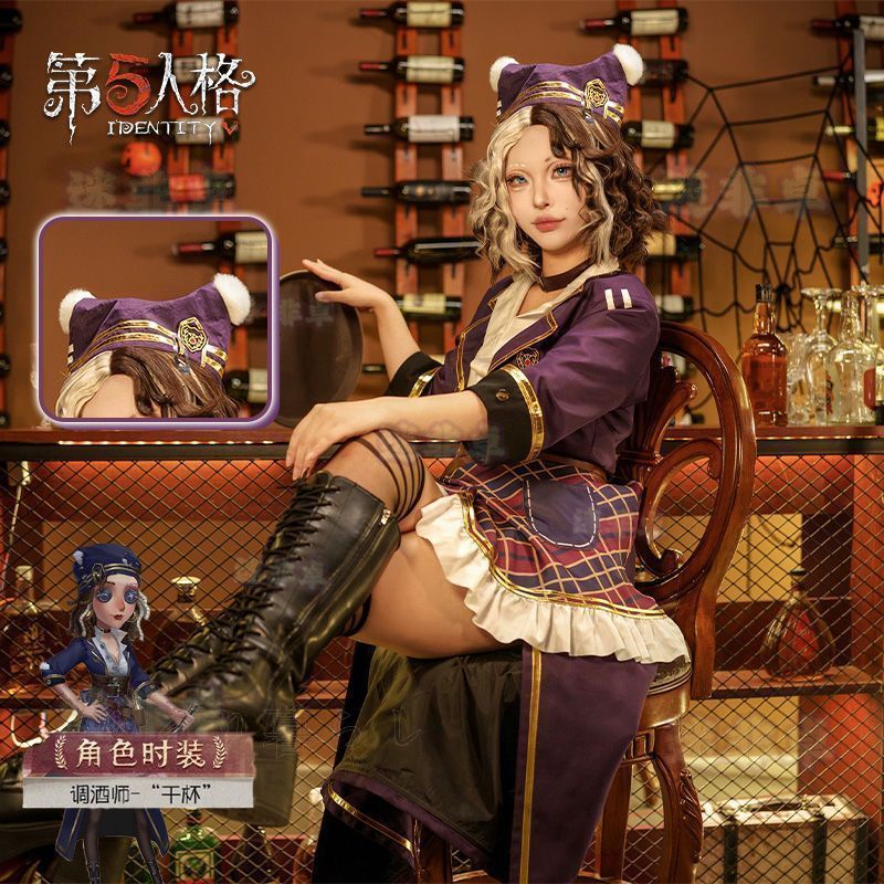 ♥ 第五人格 サバイバー バーメイド デミ バーボン 象牙塔シリーズ コスプレ衣装 豪華フルセット ゲームキャラクター完全再現 撮影会 舞台演出 仮装イベント ハロウィン 推し活 プレゼント
