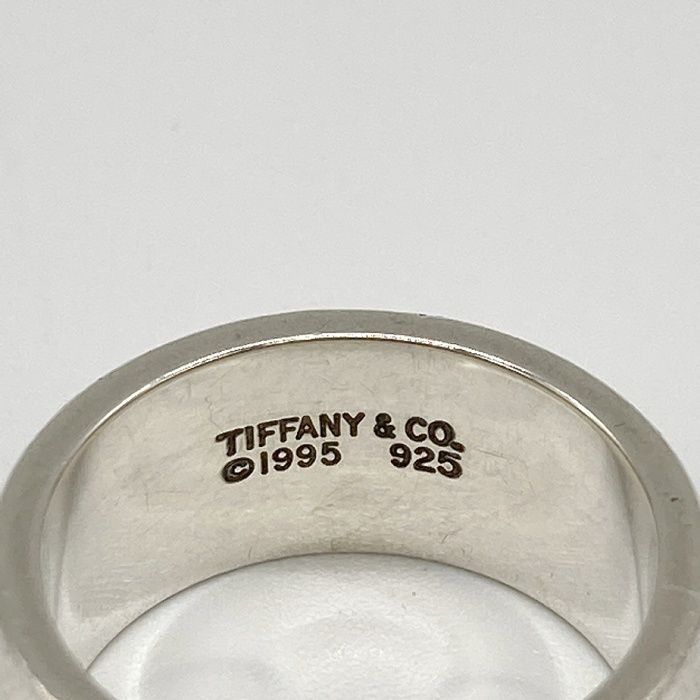 TIFFANY&CO.　ティファニー　SV　シルバー　アトラスグルーブド　リング ☆TIFFANY&Co ティファニー グルーブドダブルライン アトラス SV