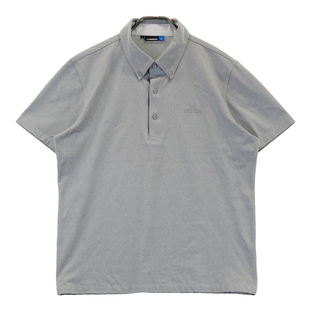 J.LINDEBERG　ジェイリンドバーグ ポロシャツ メンズ XXL グレー J.LINDEBERG ジェイリンドバーグ ポロシャツ メンズ XXL グレー J