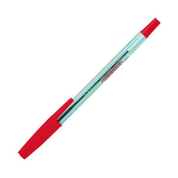 （まとめ）ゼブラ ニューハードケアS BNR2-R 赤 10本【×30セット】