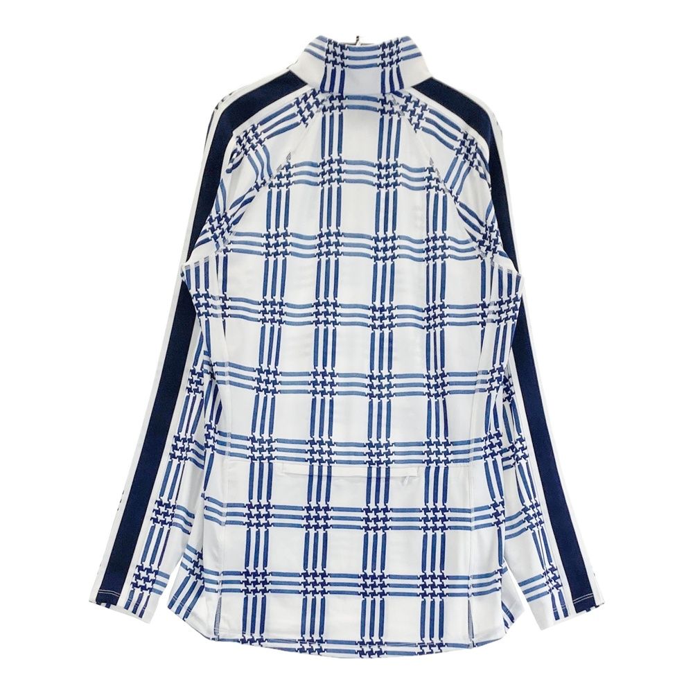 サイズ：S RLX ラルフローレン ハーフジップ 長袖Tシャツ チェック柄