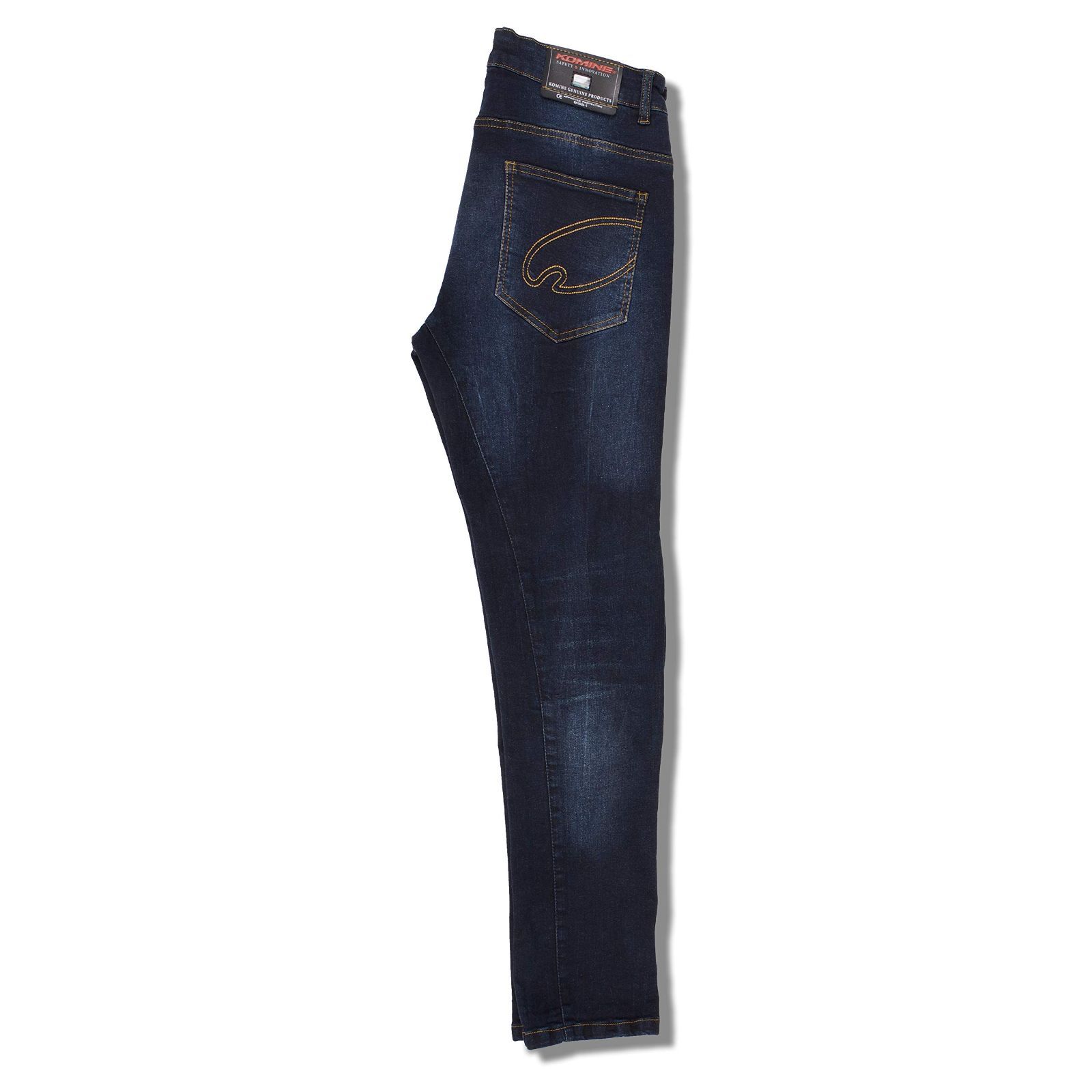 プロテクトジーンズ WJ-749 オールシーズン向け バイク用 プロテクター CE規格 07-749 KOMINE Black L