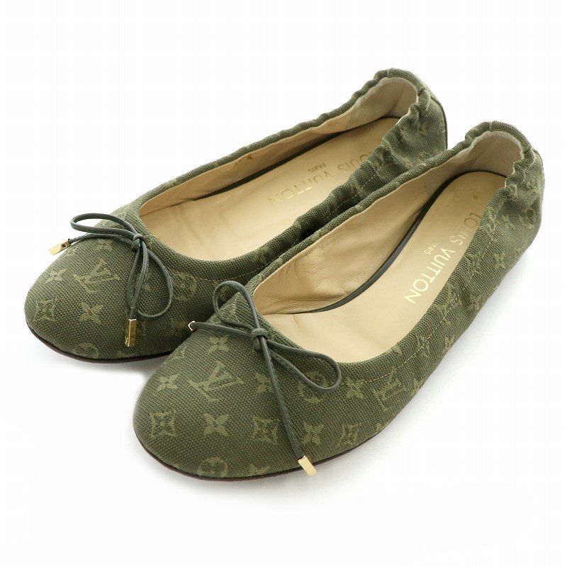 ルイヴィトン バレエシューズ フラーティー フラットシューズ モノグラム ルイヴィトン LOUIS VUITTON フラットシューズ バレエシューズ