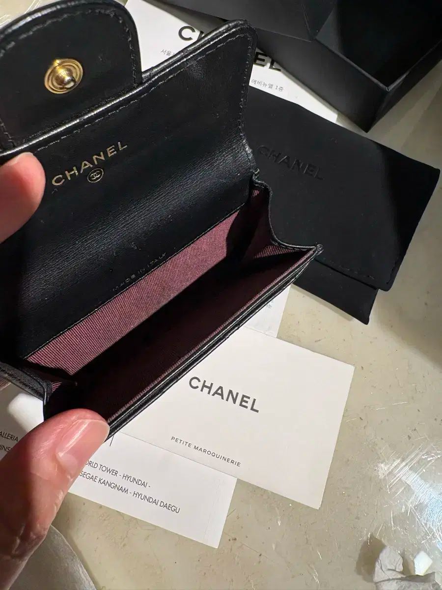 Chanel(シャネル) 2 55 金具 フラップ カードウォレット 27