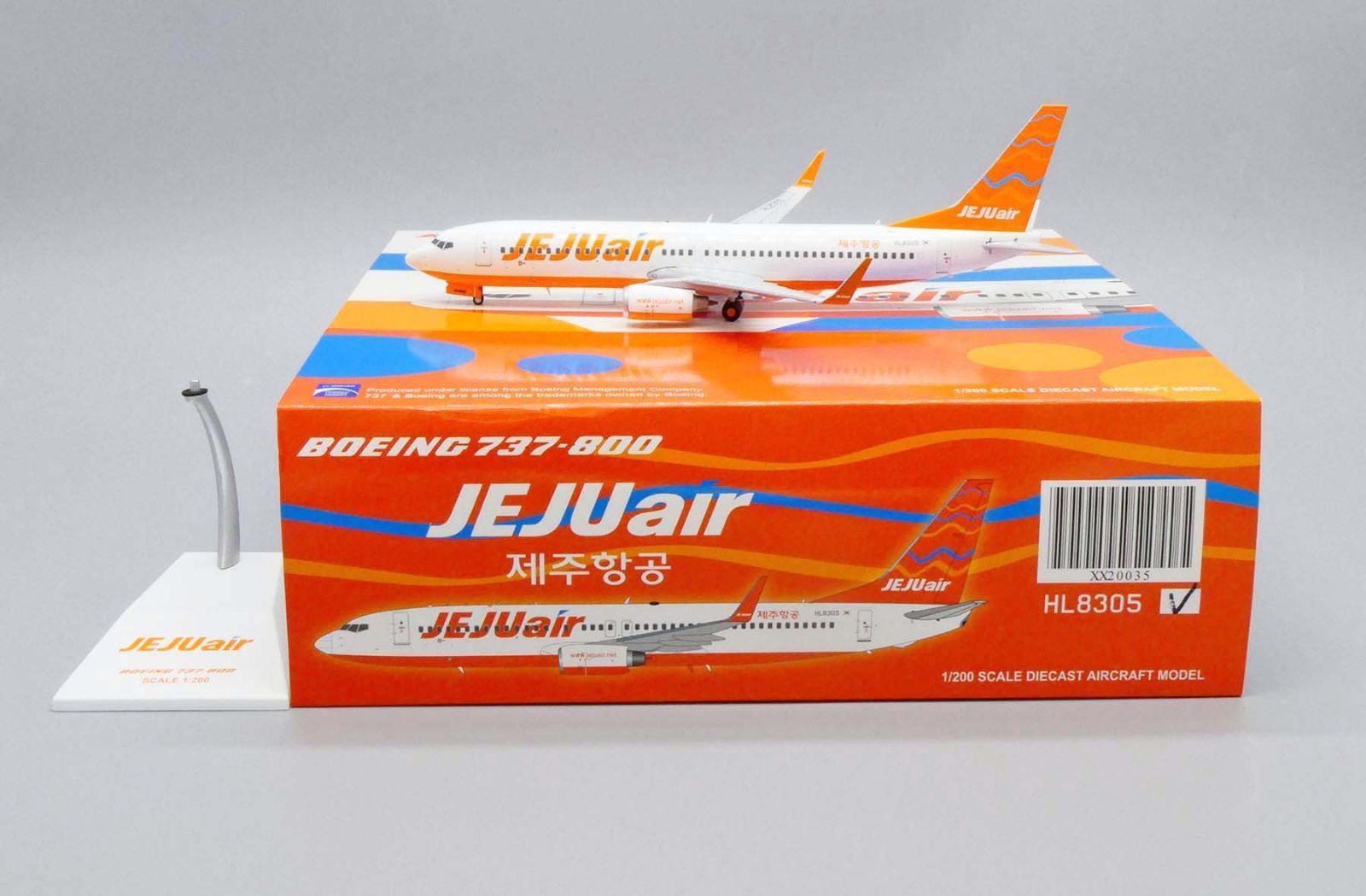 Jcwings チェジュ航空 737-800 HL8305 1|200 XX20035