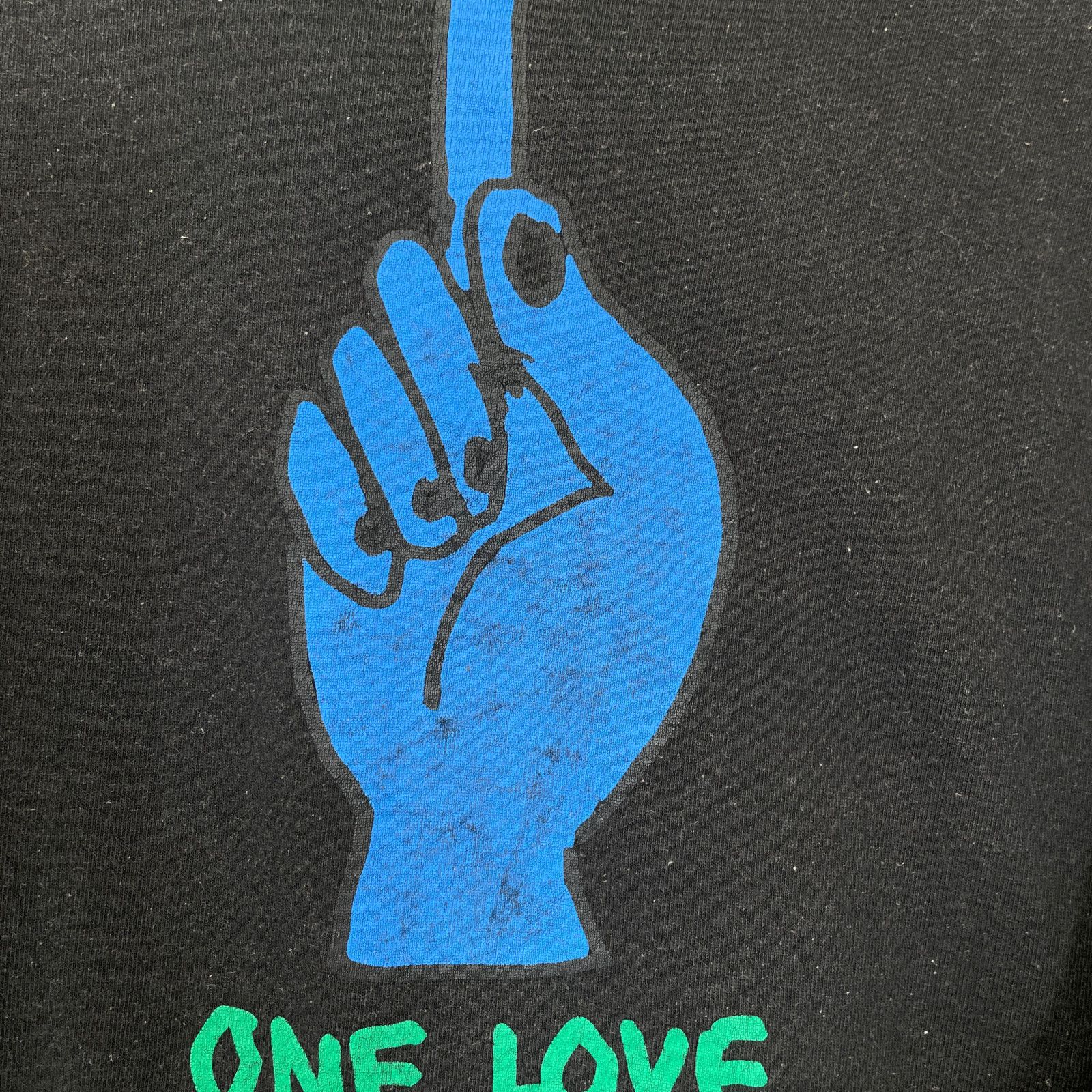 sacai サカイ ×Gonz 24-0816S ﾌﾞﾗｯｸ Gonz ONE LOVE L/S T-shirt 3