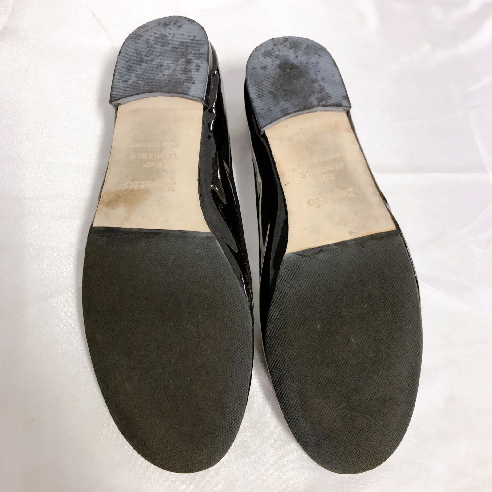 お値下げ‼️repetto ブラックパテントレザー フラットシューズ 楽天市場】【SALE！50%OFF】レペット repetto マイケル