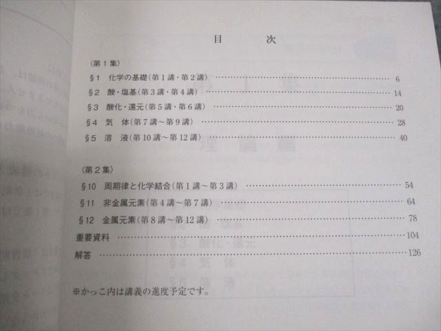 代々木ゼミナール 代ゼミ ハイレベル化学 テキスト通年セット 2024 計2冊 013m0D 代々木ゼミナール 代ゼミ ハイレベル化学/問題演習 テキスト通年