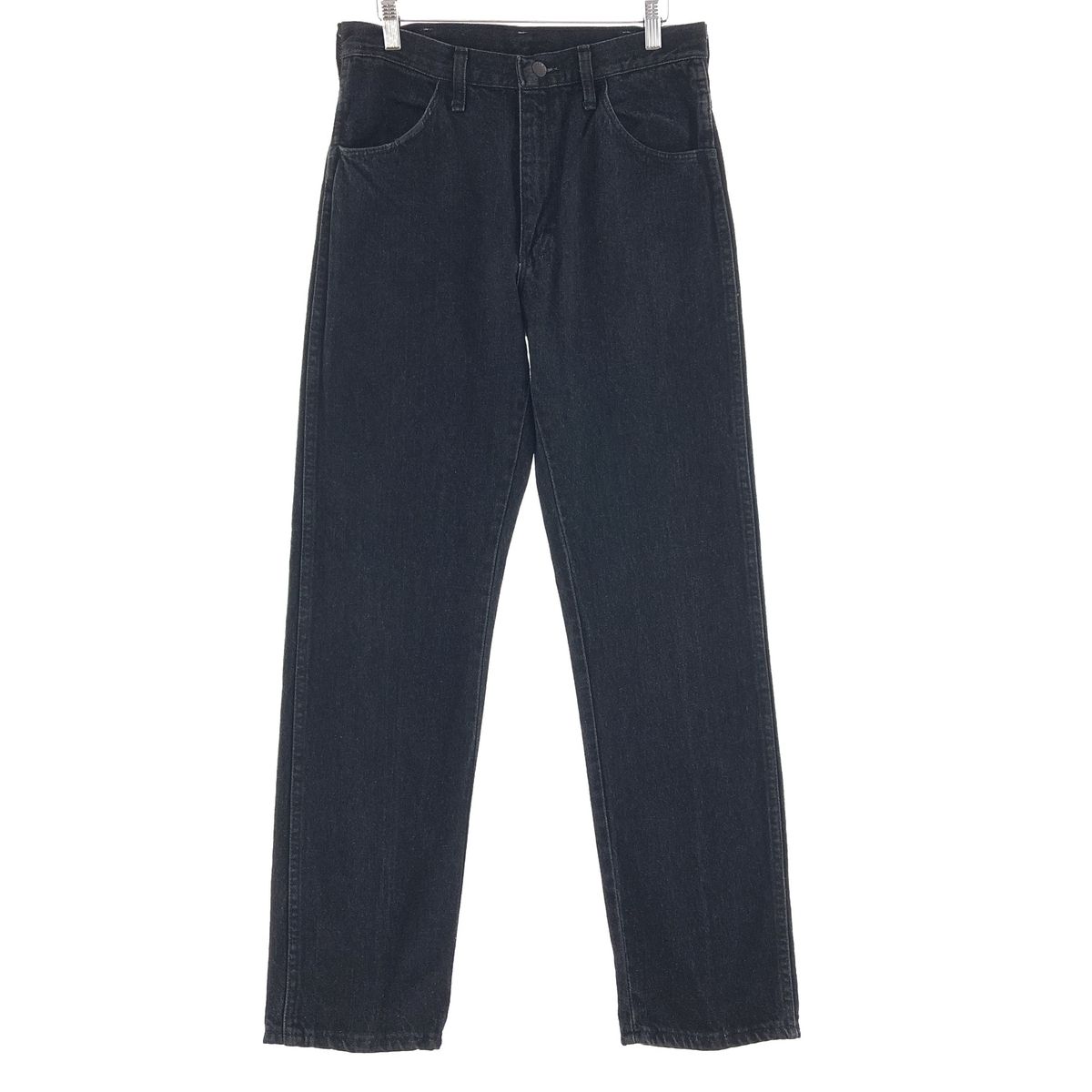 古着 80~90年代 RUSTLER ブラックストレートデニムパンツ USA製 メンズw31 ヴィンテージ/taa003895