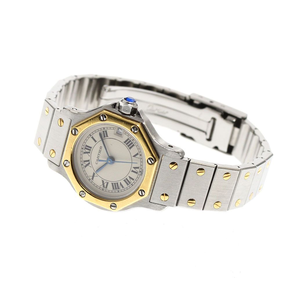 カルティエ CARTIER W2001683 サントスオクタゴンSM デイト クォーツ  