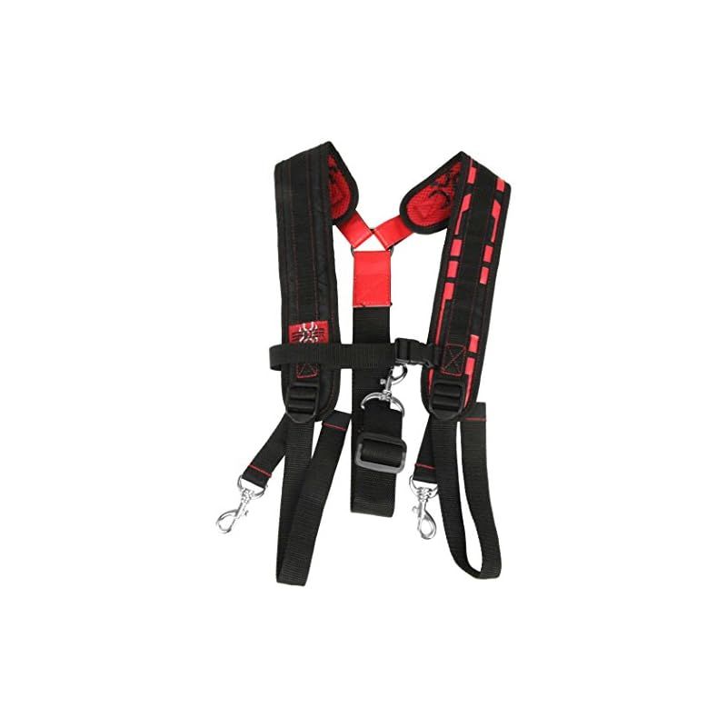 [エスケー11] SPIDER サスペンダー SPD-JY10-A レッド 240×430×50mm
