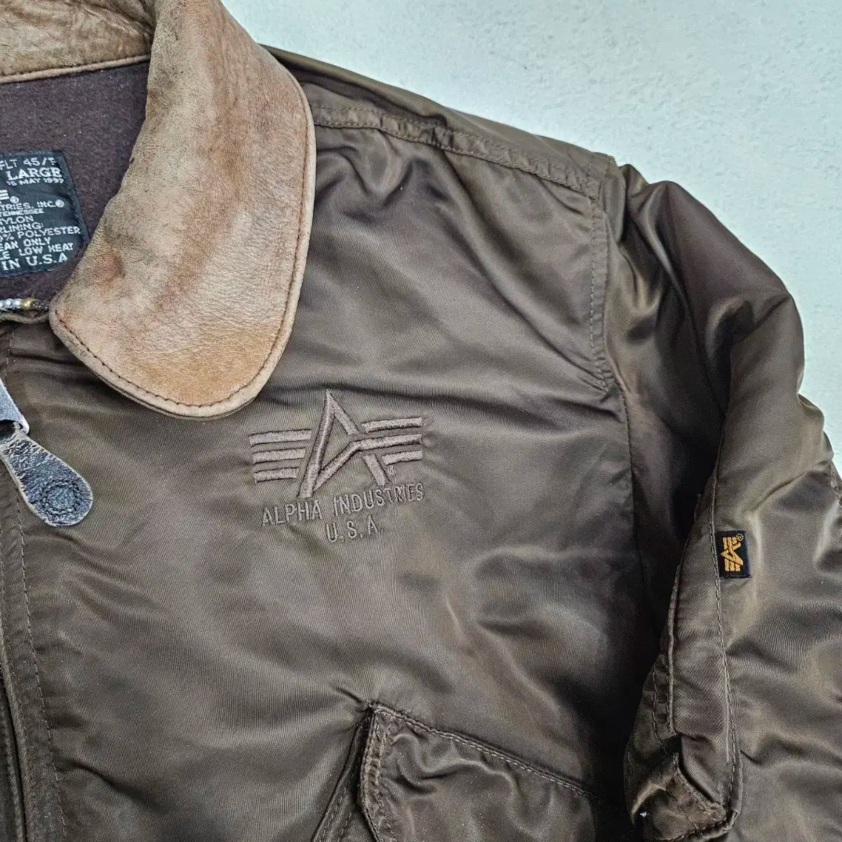 90s ALPHA INDUSTRIES(アルファ インダストリーズ) cwu ー 45p