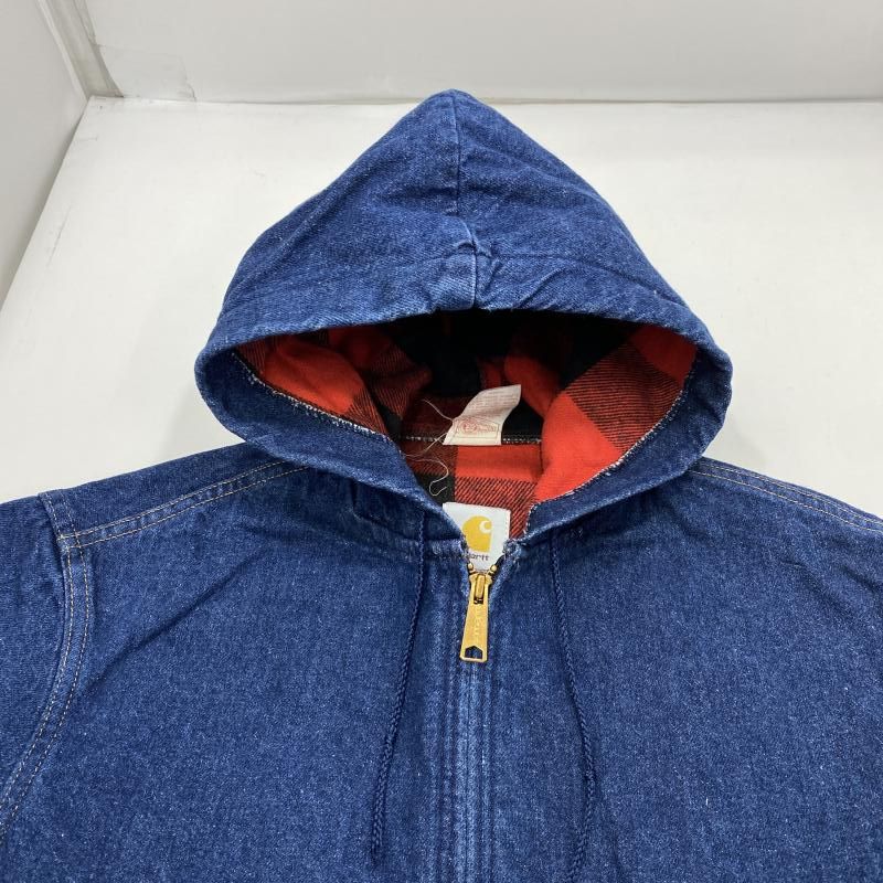 中古】Carhartt 80～90s USA製 デニムアクティブジャケット サイズL
