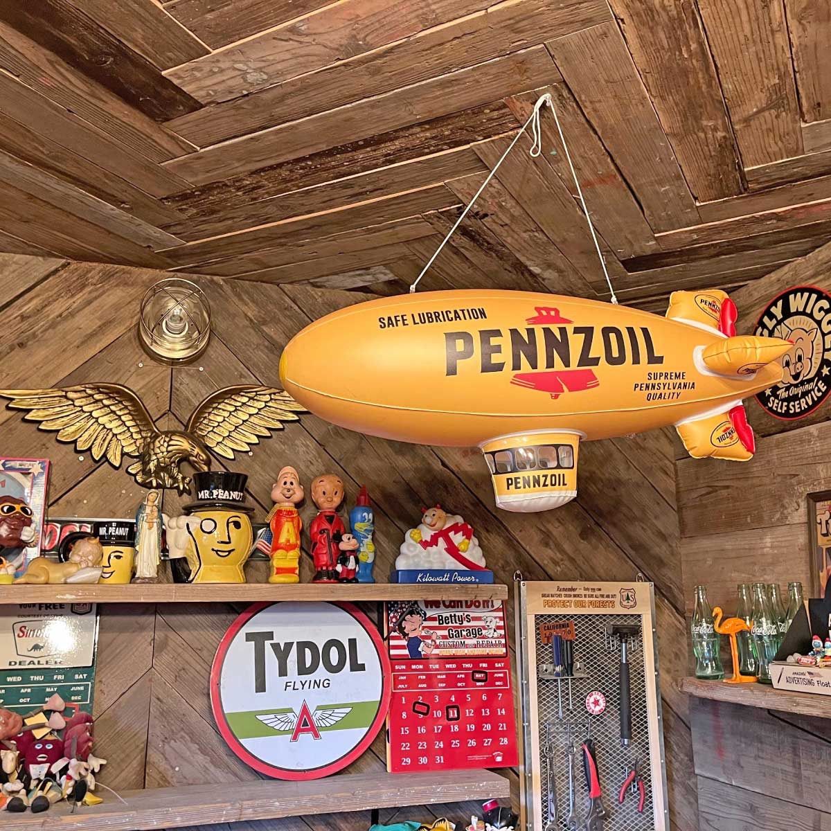 エアシップ バルーン PENNZOIL ペンズオイル AIRSHIP INFLATABLE BLIMP