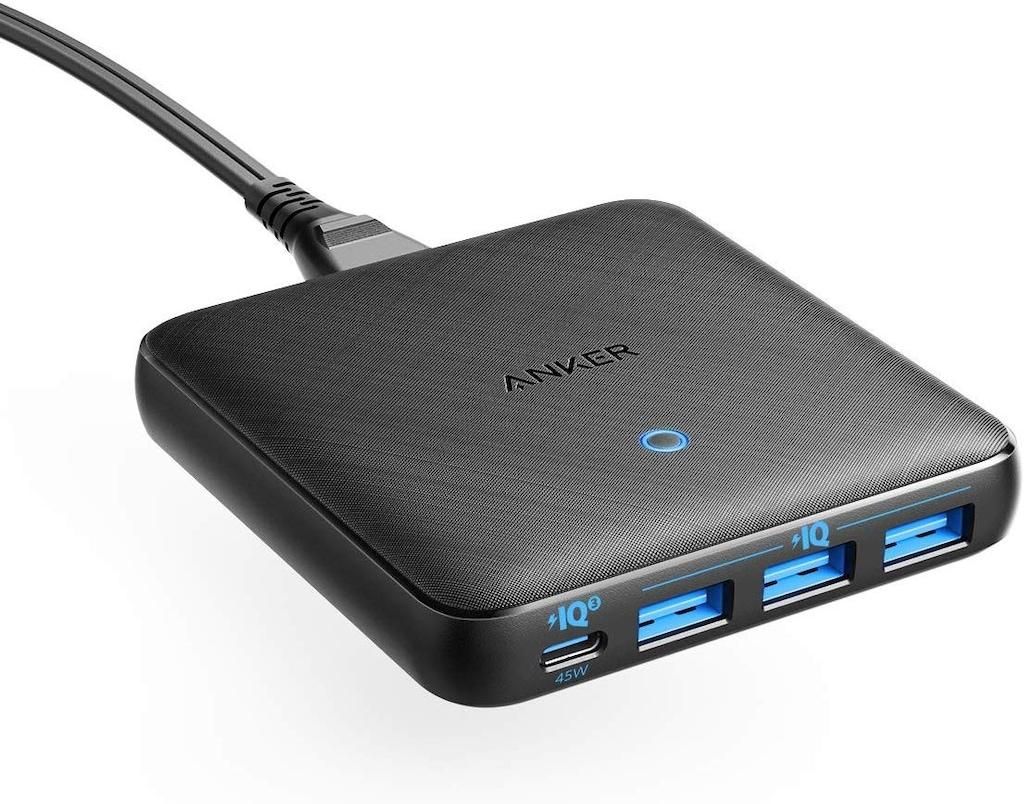 【新品・2営業日で発送】Anker PowerPort Atom III Slim (Four Ports) (PD充電器 65W 4ポート USB-C...