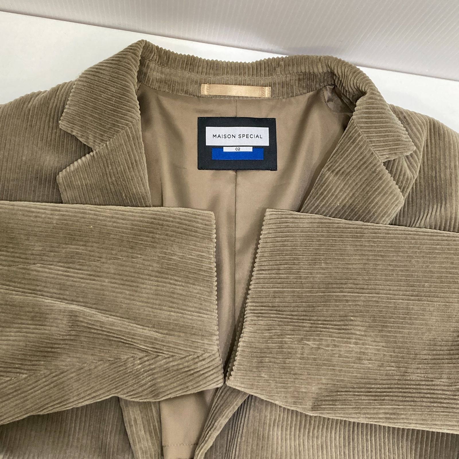 MAISON SPECIAL セットアップ ベージュ MAISON SPECIAL - メゾンスペシャル | ADDICT WEB SHOP