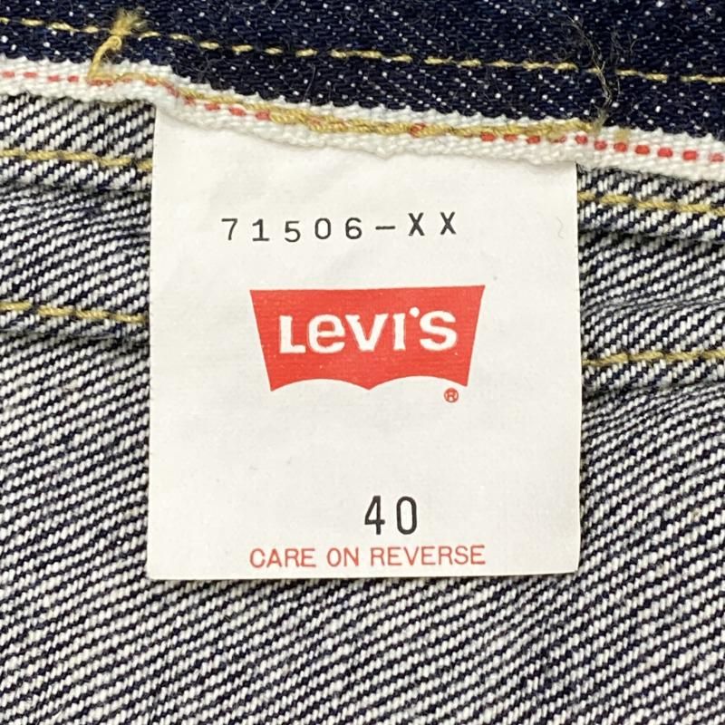 Levi's 大戦モデル 4つボタン71506xx 506XX 1st 40 LEVIS 506xx 大戦