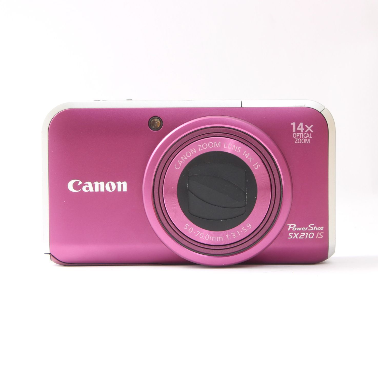 Canon キャノン PowerShot SX210 IS パープル コンパクトデジタル 