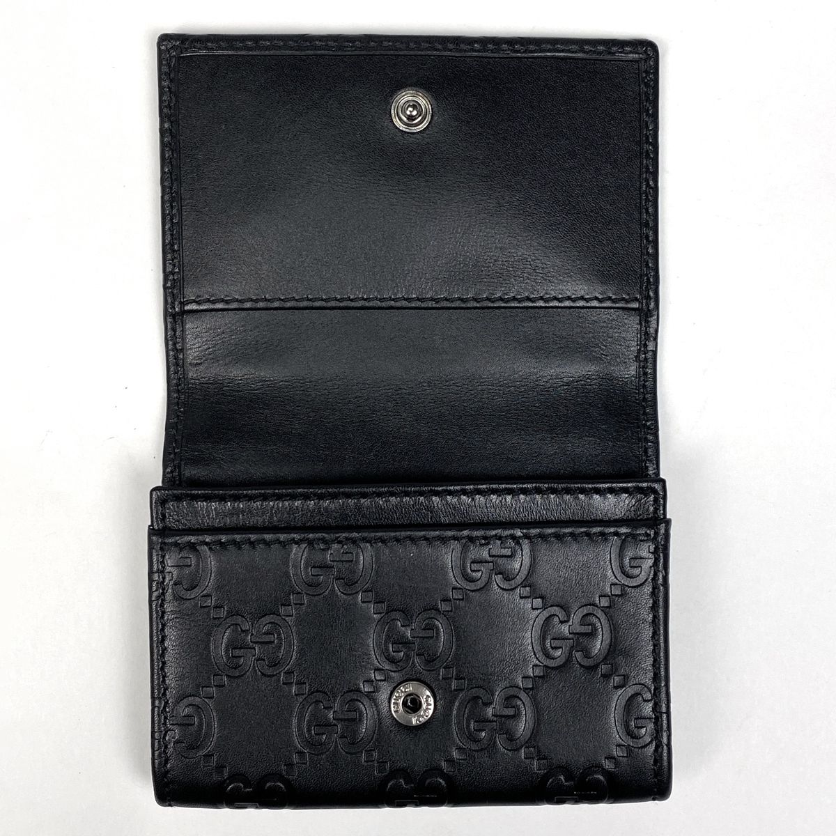 グッチ GUCCI グッチシマ カードケース 名刺入れ カード入れ GG