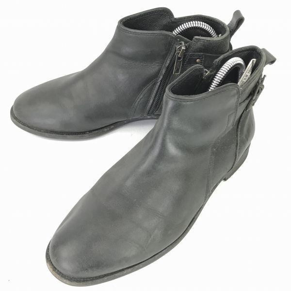 最終値下げ☆美品☆UGG アグ レザー ショートブーツ サイド