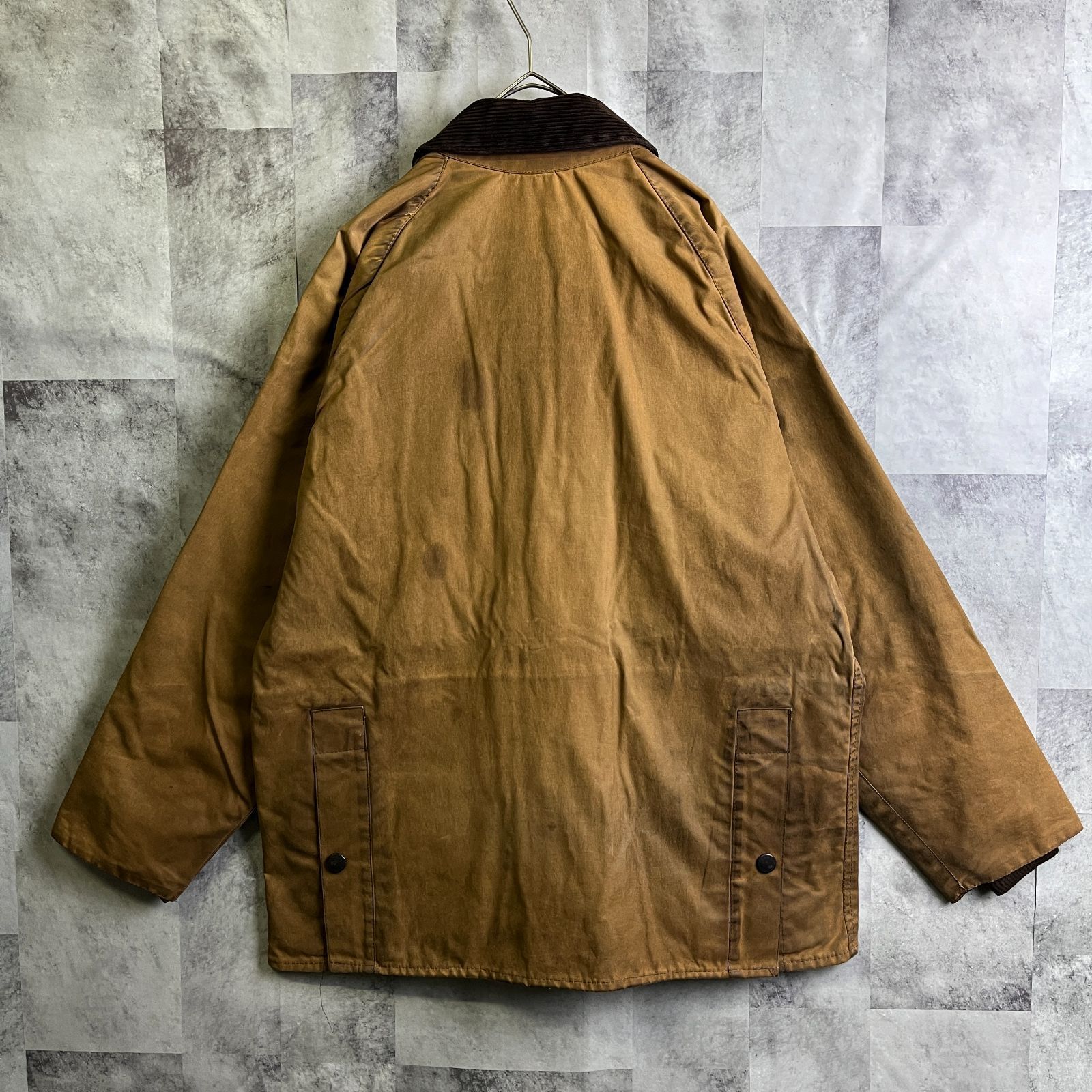 英国製 Barbour バブアー オイルドジャケット BEDALE ライトブラウン 